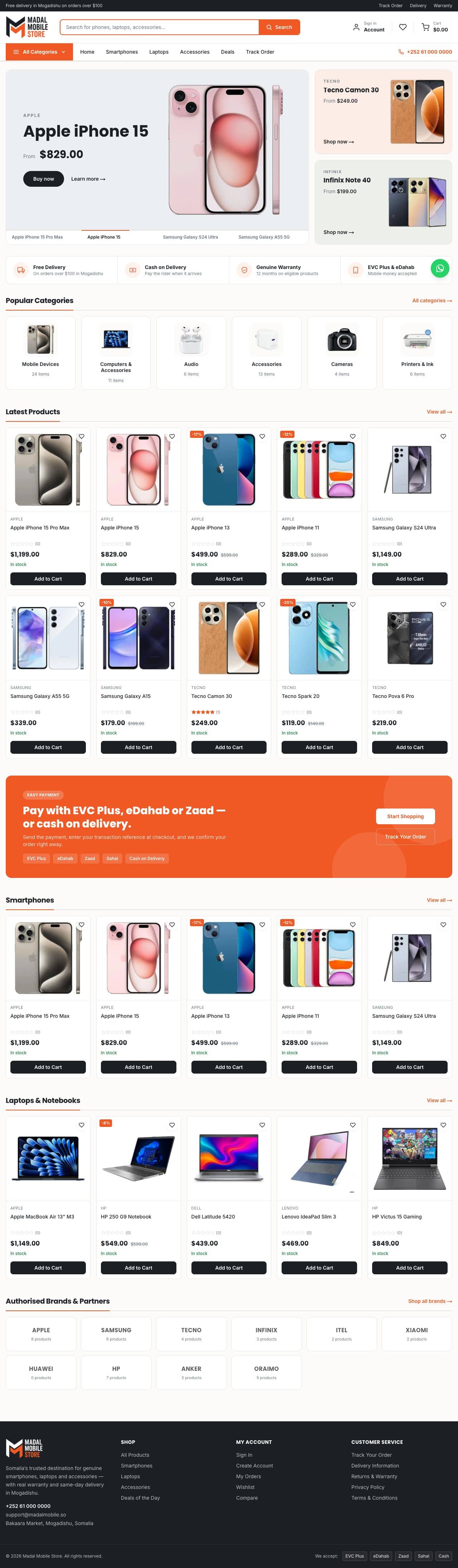 Madal Mobile Store