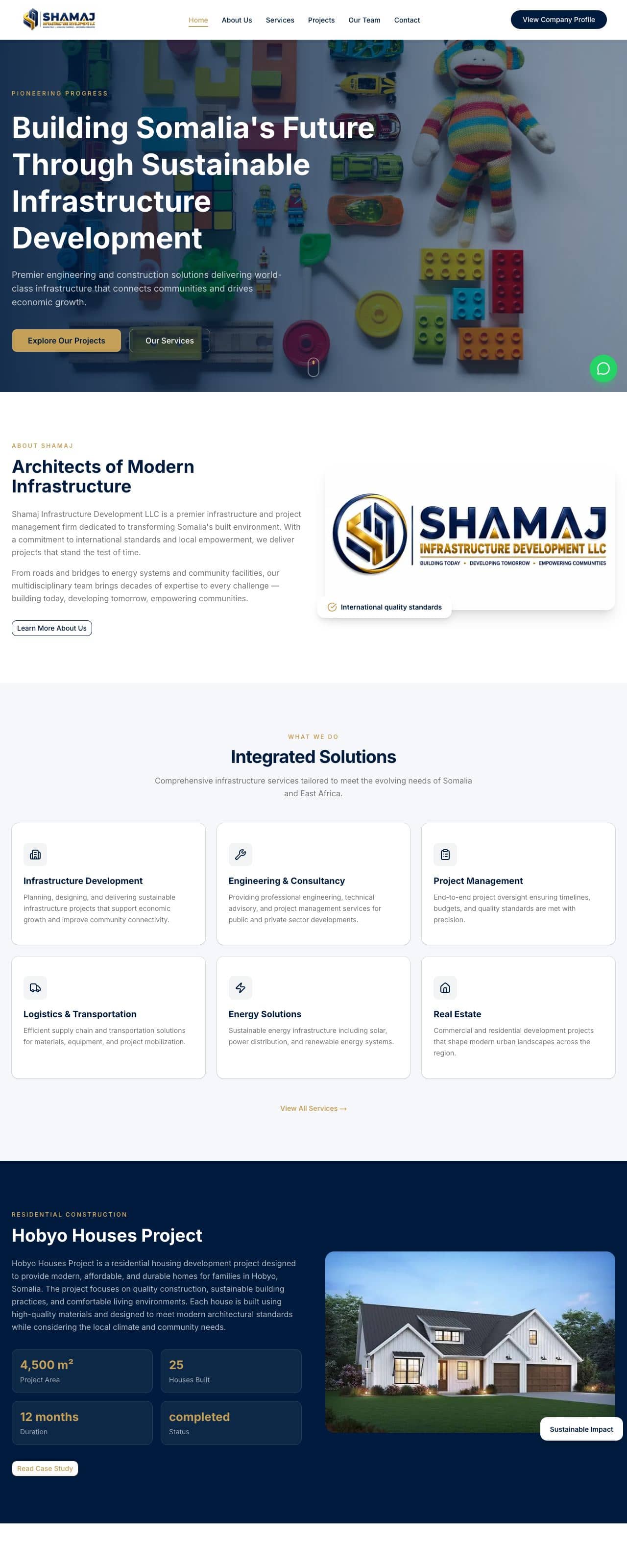Shamaj Infrastructure Development
